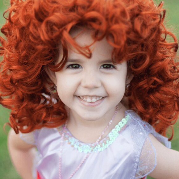 New w/Tag-Great Pretenders Red Wavy Hair Piece - Picture 9 of 9